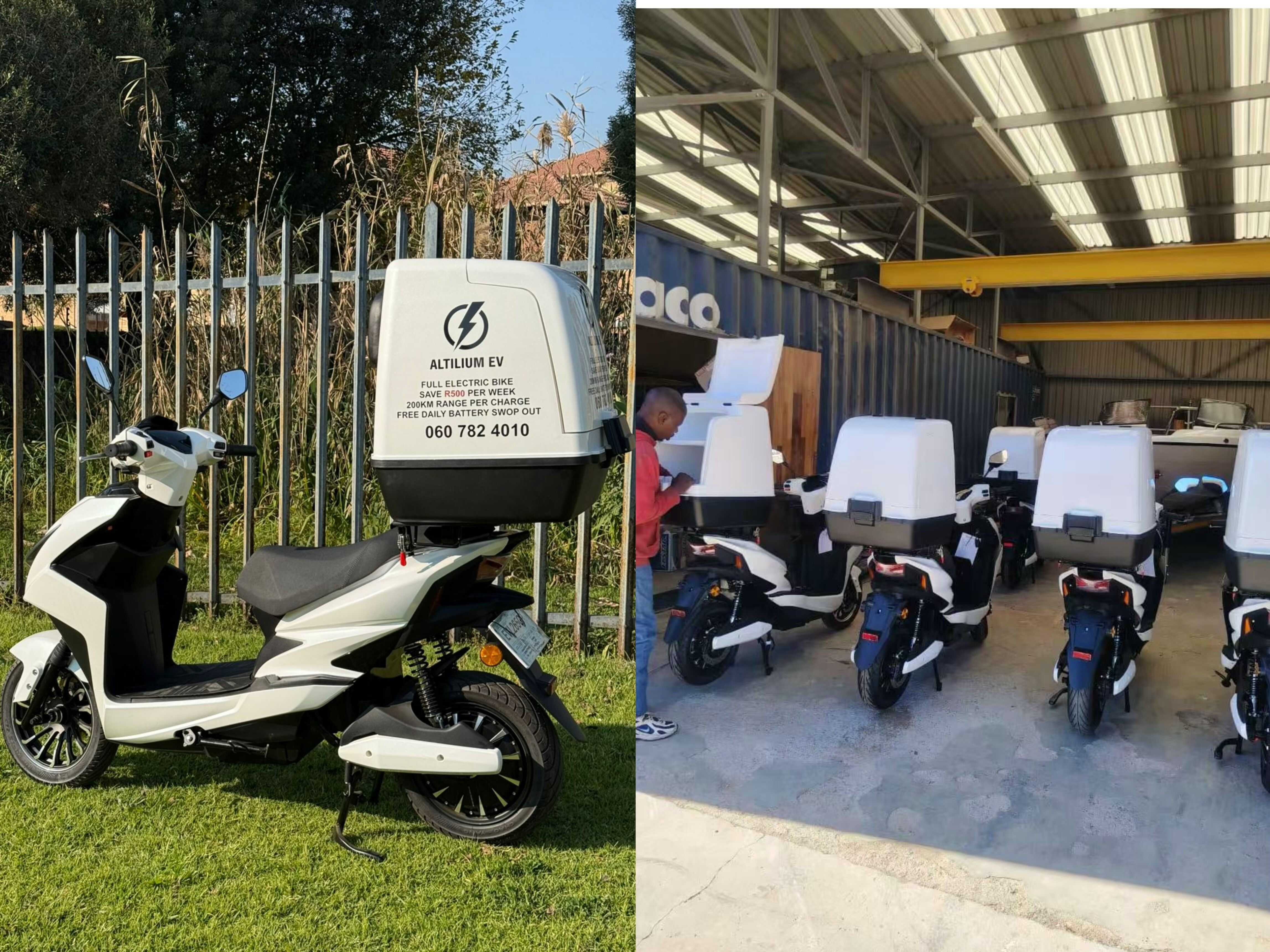 El scooter eléctrico FOX CARGO llega a Sudáfrica: perfecto para reparto, desplazamientos y movilidad compartida.