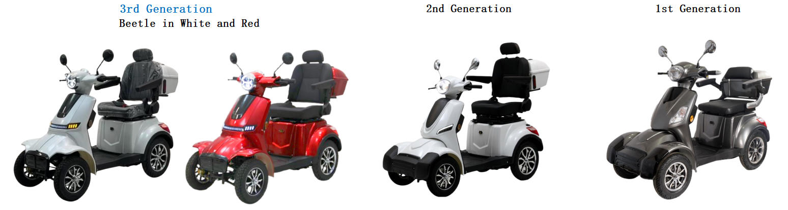 electric tricycle scooter travel mobilty scooter for elderly