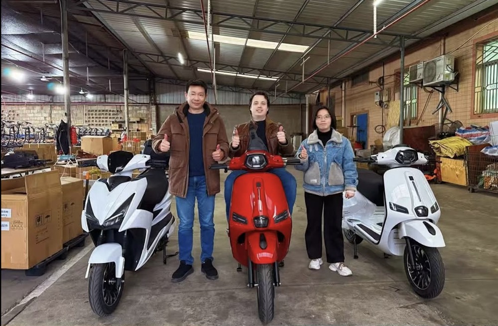 Serbian Customer Factory Visit | Cargo Delivery Electric Scooter Procurement